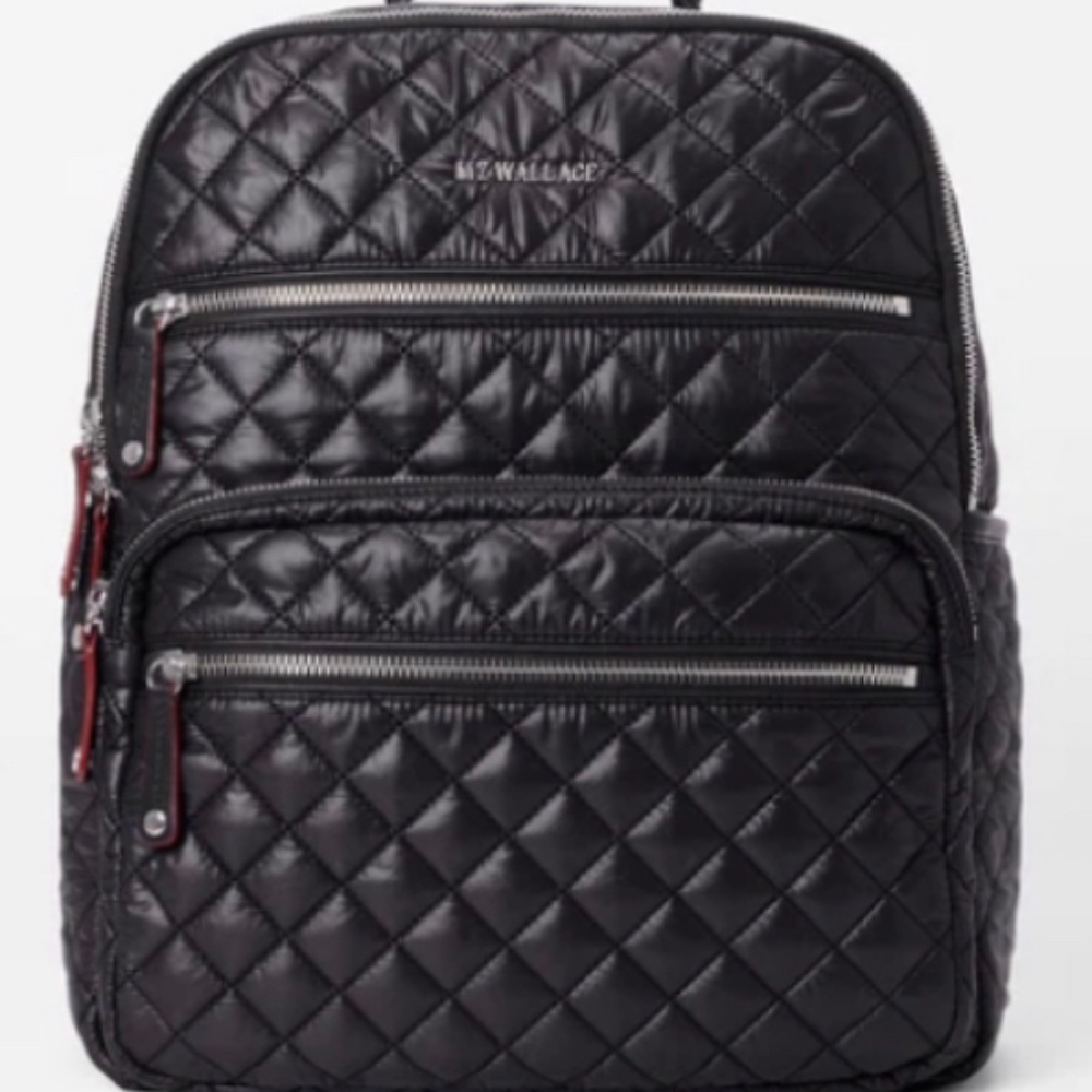MZ Wallace Black Crosby Backpack (Pristine Condition)